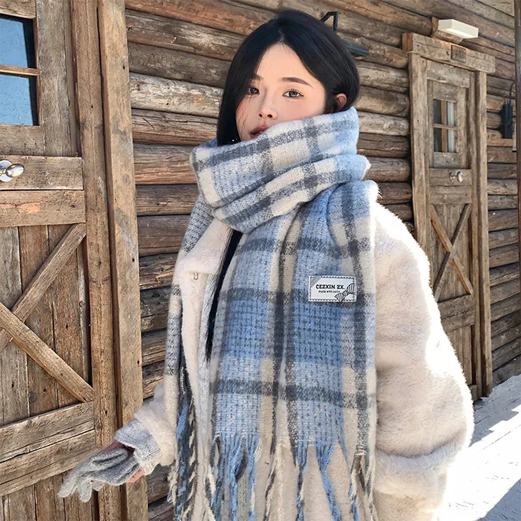 YUZHAOLIN Knit Scarves Unisex-9