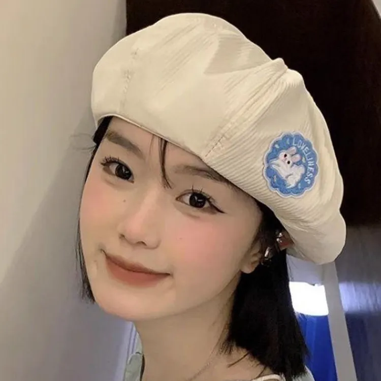 YUZHAOLIN Acrylic Berets Women's-1