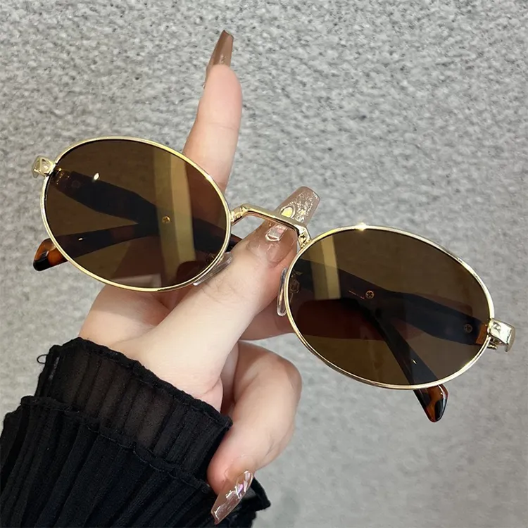 YUZHAOLIN Metal Sunglasses Unisex-4