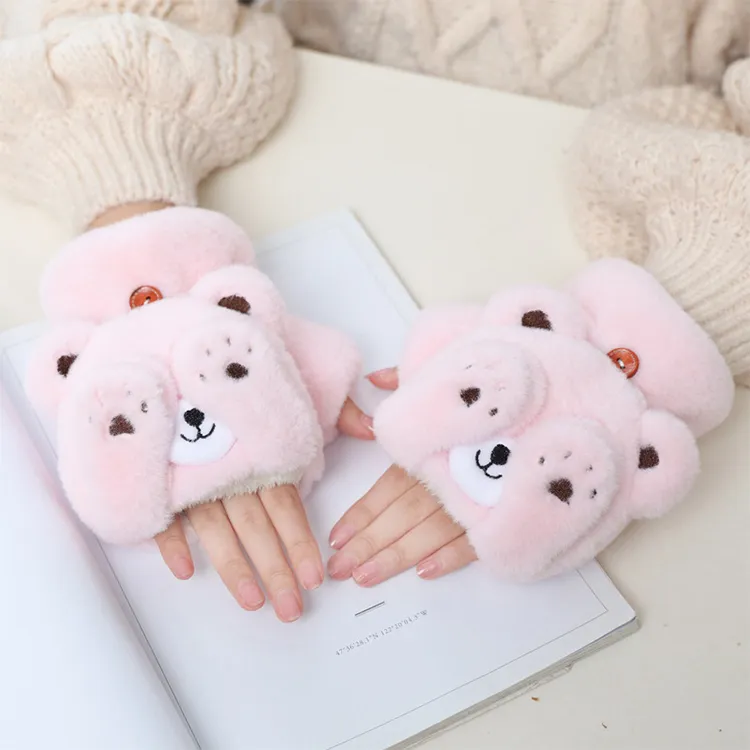 YUZHAOLIN Polyester Knit Gloves Unisex-9