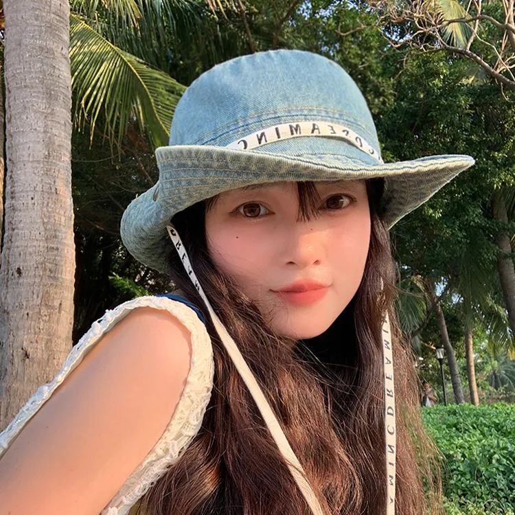 YUZHAOLIN Polyester Bucket Hats Unisex-1