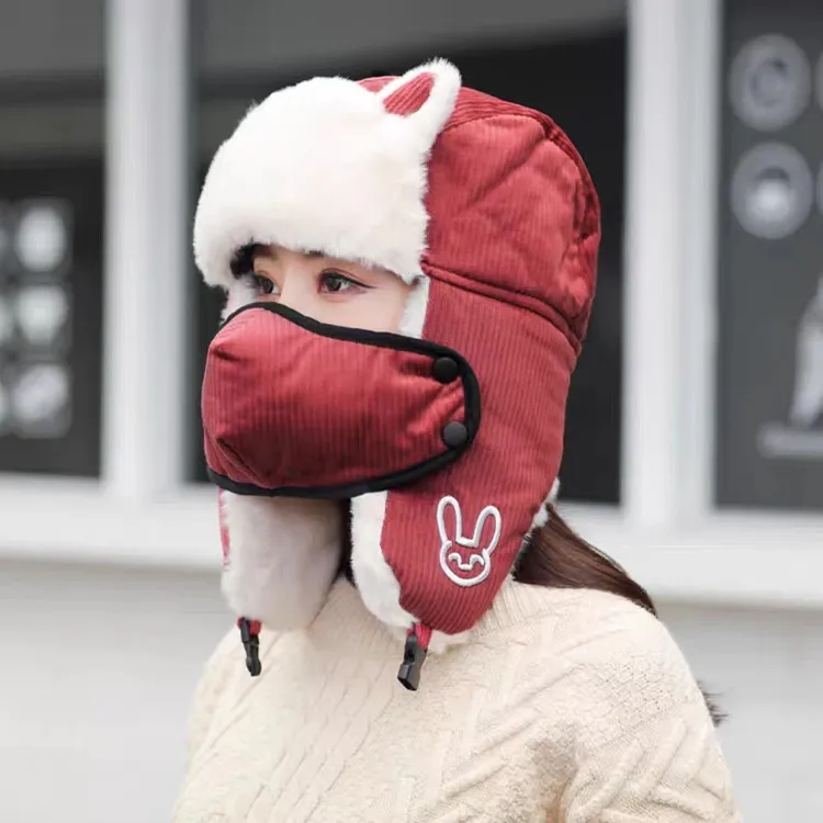 YUZHAOLIN Cotton Trapper Hats Unisex-1