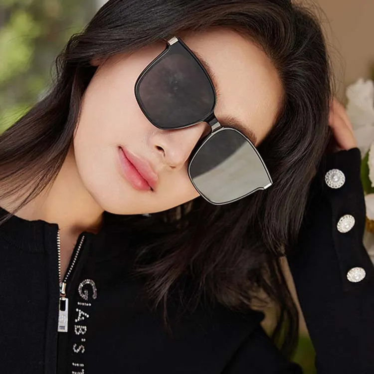 YUZHAOLIN TR90 Oval Sunglasses Unisex-2