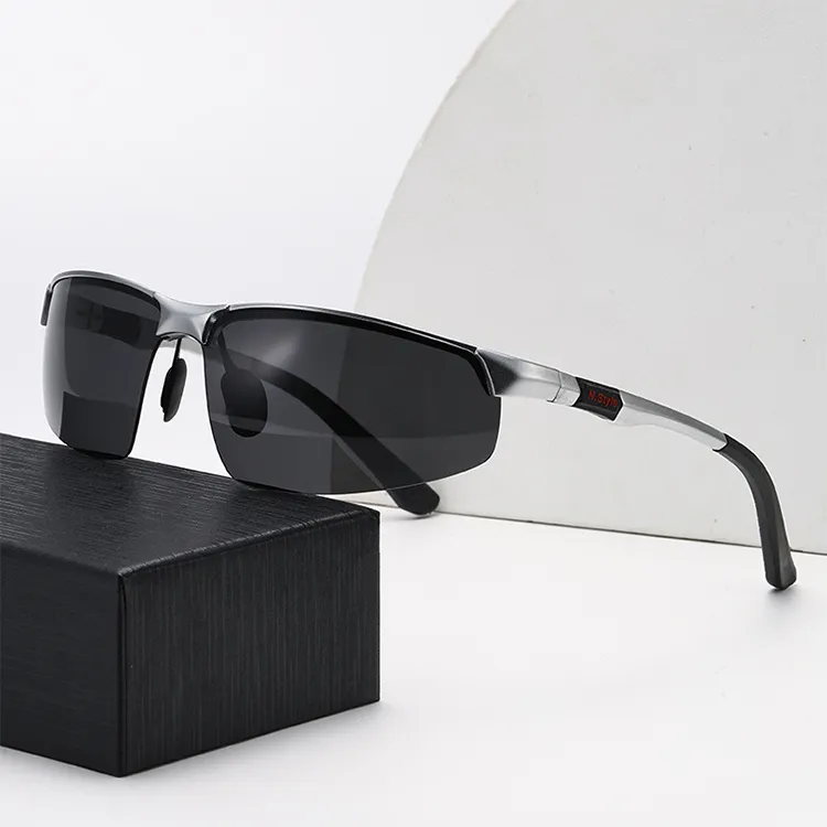 YUZHAOLIN Aluminum Magnesium Alloy Aviator Sunglasses Unisex-3