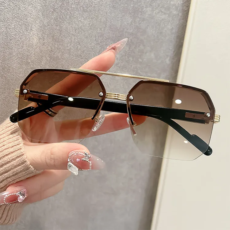 YUZHAOLIN Metal Aviator Sunglasses Unisex-8