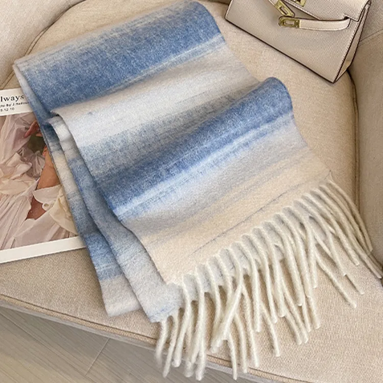 YUZHAOLIN Knit Scarves Unisex-7