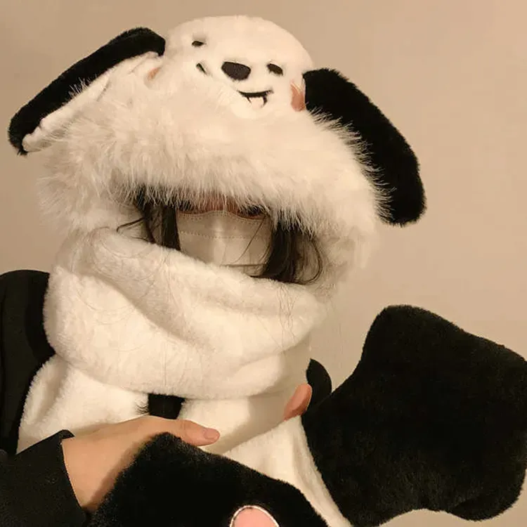 YUZHAOLIN Polyester Hoods & Plush Hats Women's-2