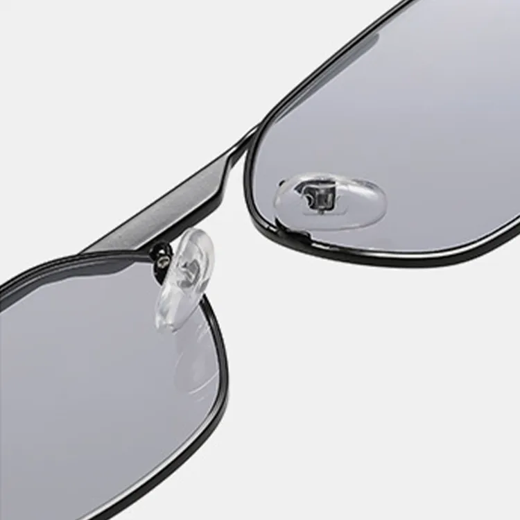 YUZHAOLIN Metal Irregular Shape Sunglasses Unisex-2