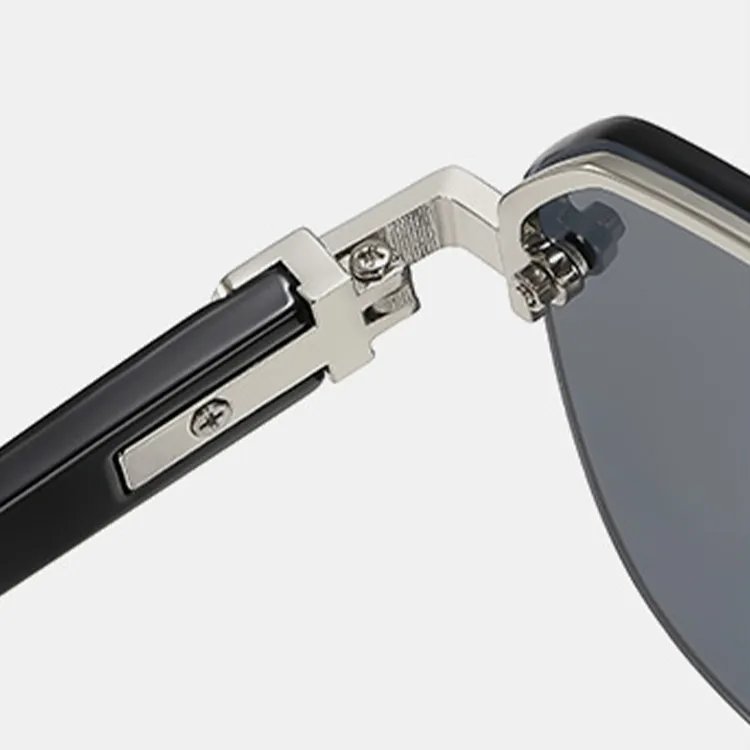 YUZHAOLIN Metal Aviator Sunglasses Unisex-3