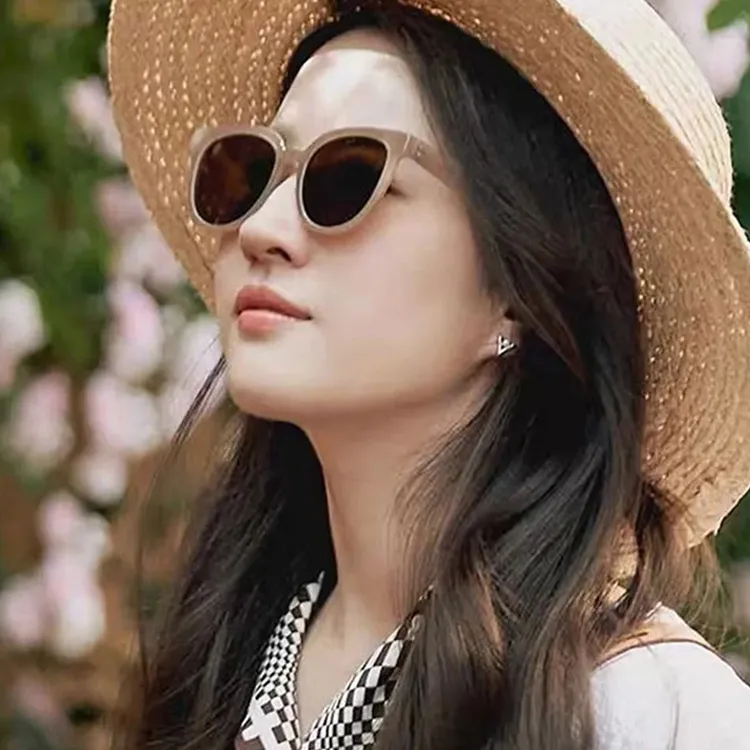 YUZHAOLIN Plate Frame Square Sunglasses Unisex-3