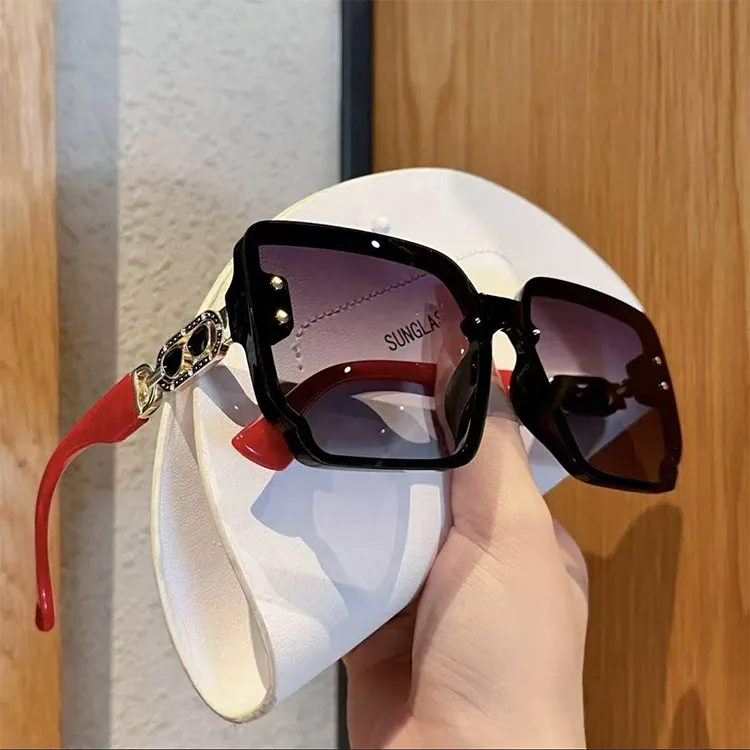 YUZHAOLIN Metal PC Square Sunglasses Unisex-4