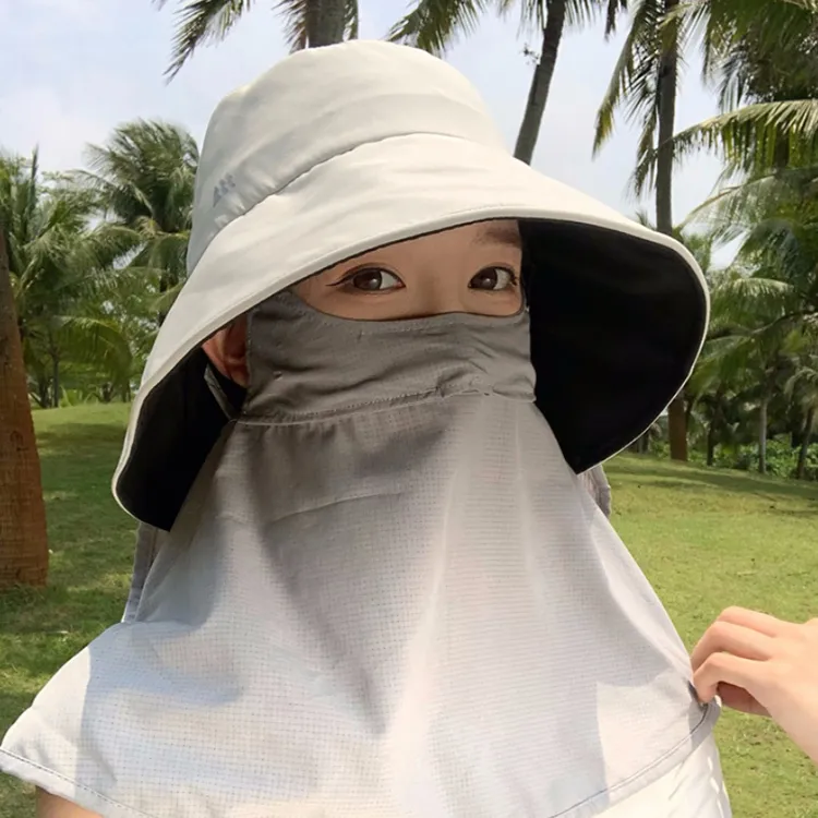 YUZHAOLIN Polyamide Sun Protection Hats Unisex-5