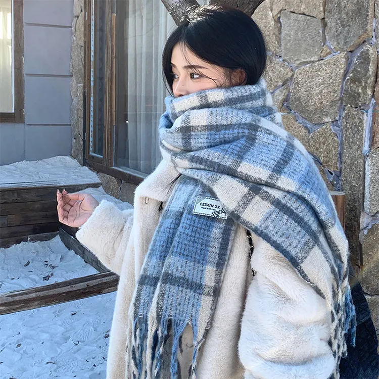YUZHAOLIN Knit Scarves Unisex-7