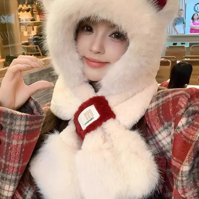 YUZHAOLIN Cotton Hoods & Plush Hats Women's-8