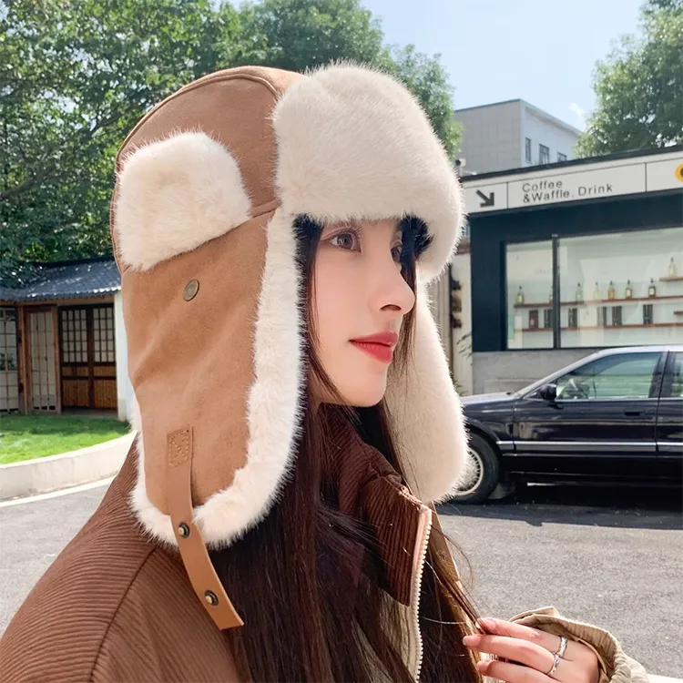 YUZHAOLIN Polyester Trapper Hats Unisex-8