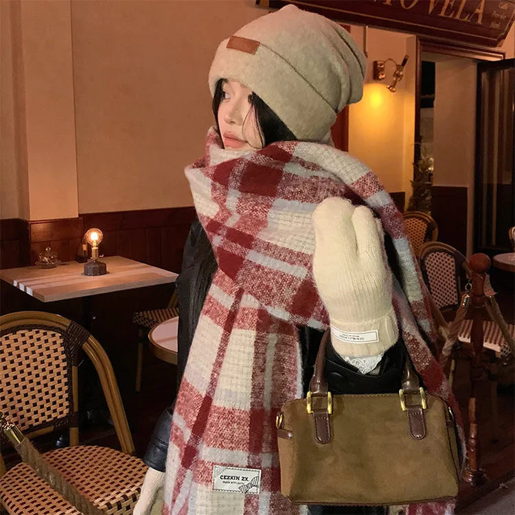 YUZHAOLIN Knit Scarves Unisex-12