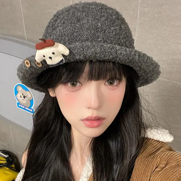 YUZHAOLIN Polyester Bucket Hats Women's-5