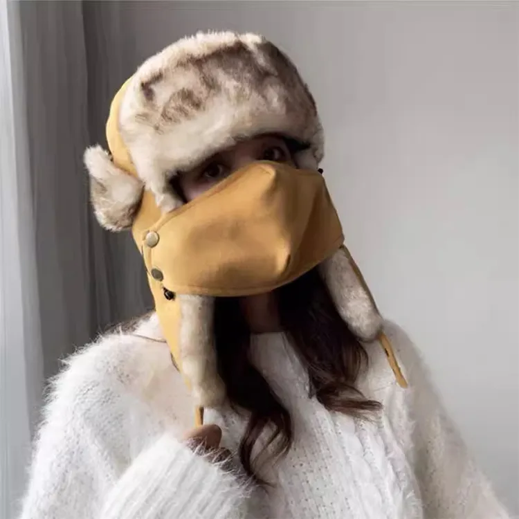 YUZHAOLIN Polyester Trapper Hats Unisex-3