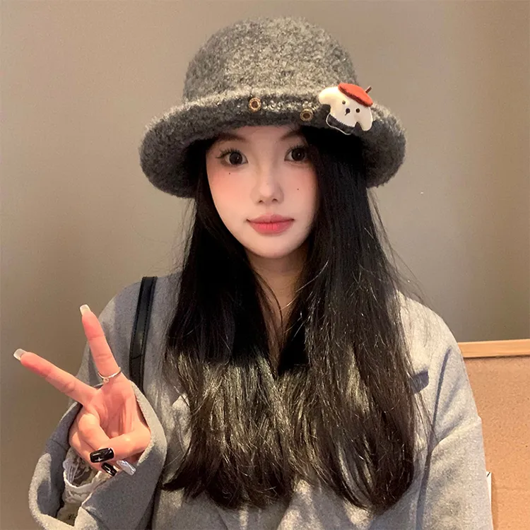 YUZHAOLIN Polyester Bucket Hats Women's-3