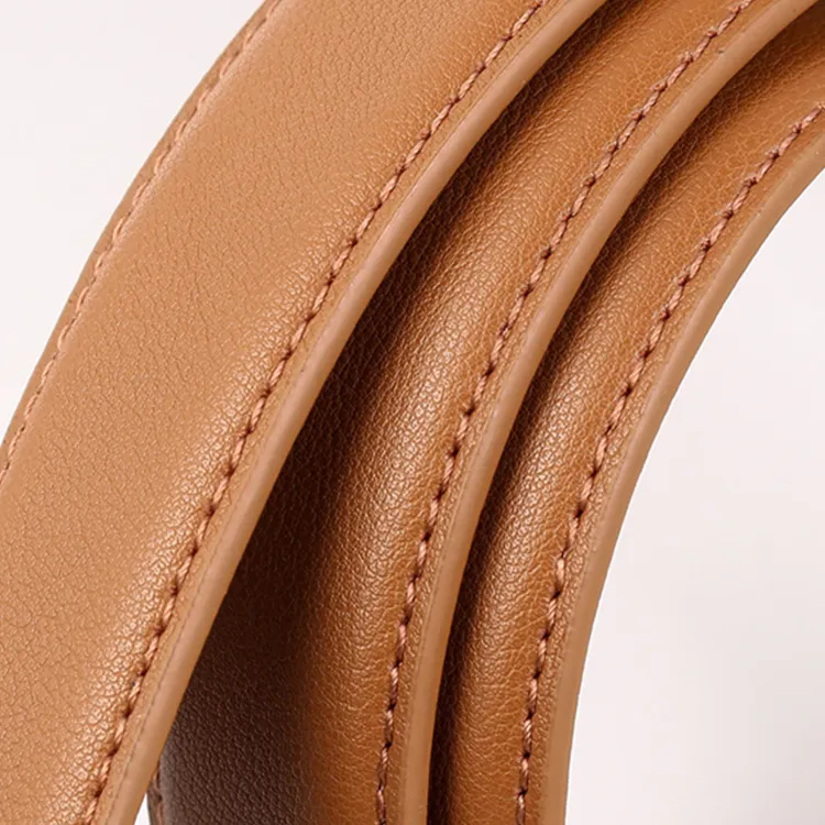 YUZHAOLIN Cow Split Leather Belts Women's Width 3CM-3