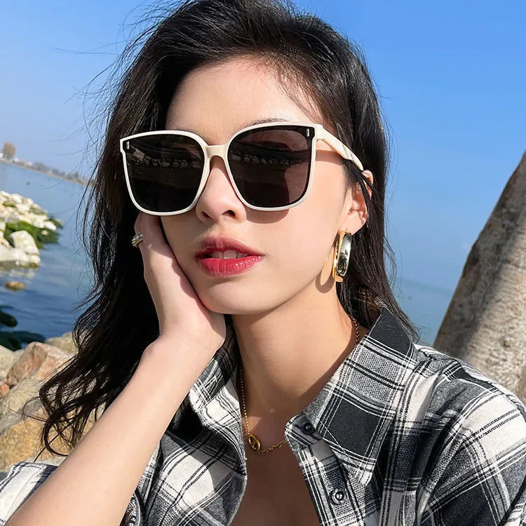 YUZHAOLIN PC Square Sunglasses Unisex-3