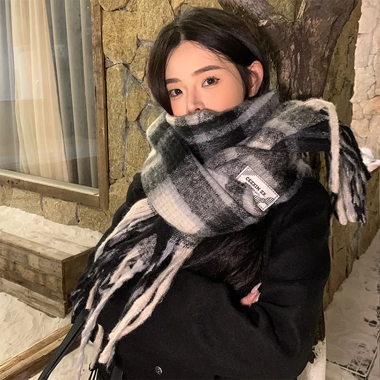 YUZHAOLIN Knit Scarves Unisex-2