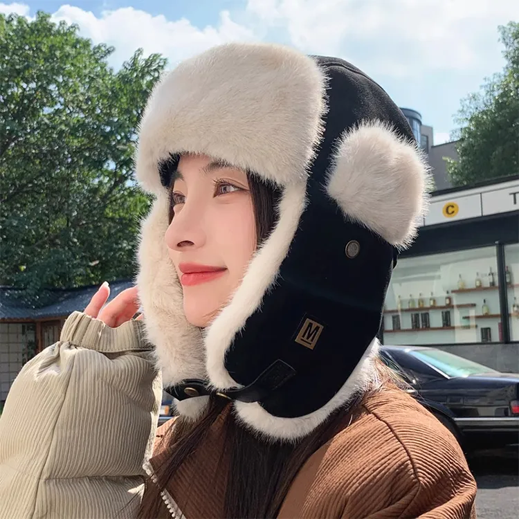 YUZHAOLIN Polyester Trapper Hats Unisex-3