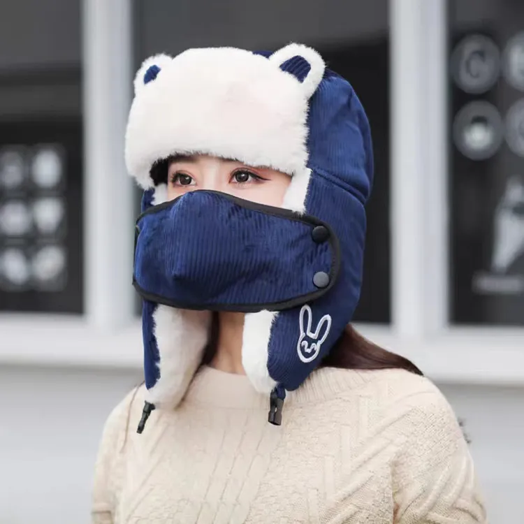 YUZHAOLIN Cotton Trapper Hats Unisex-7