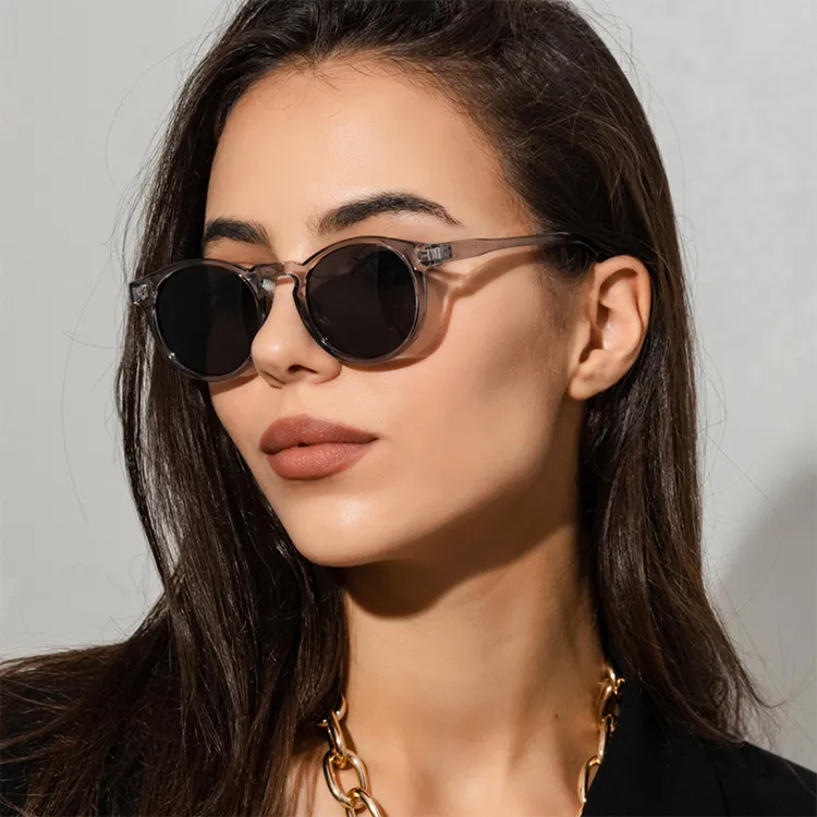 YUZHAOLIN PC Round Sunglasses Unisex-10