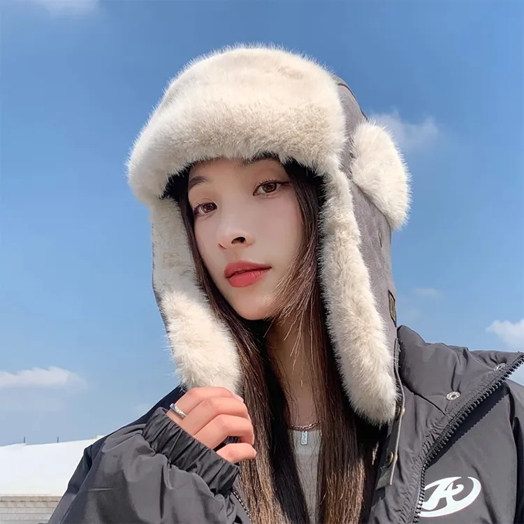 YUZHAOLIN Polyester Trapper Hats Unisex-6