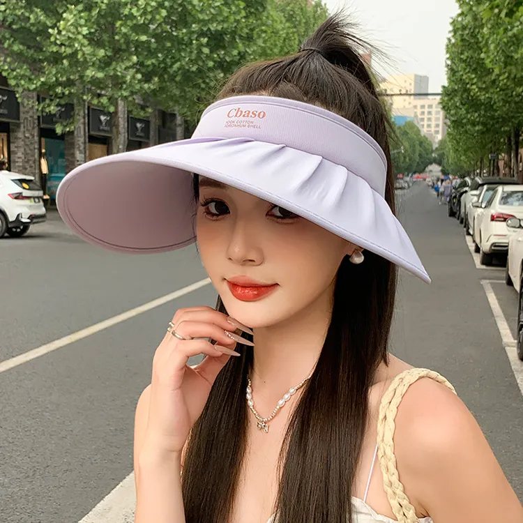 YUZHAOLIN Polyester Sun Protection Hats Women's-18