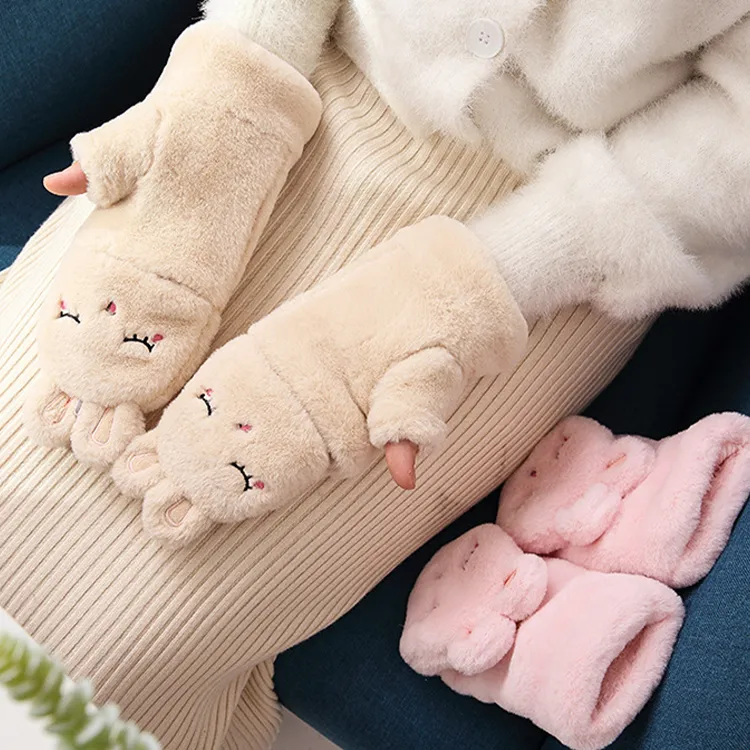 YUZHAOLIN Polyester Knit Gloves Unisex-1