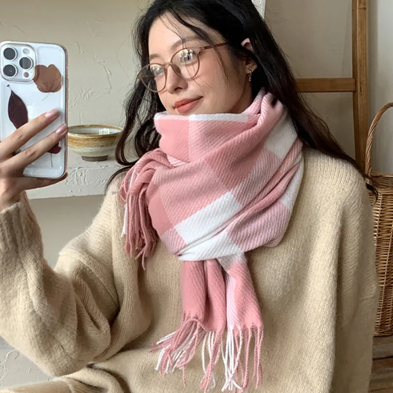 YUZHAOLIN Knit Scarves Unisex-2