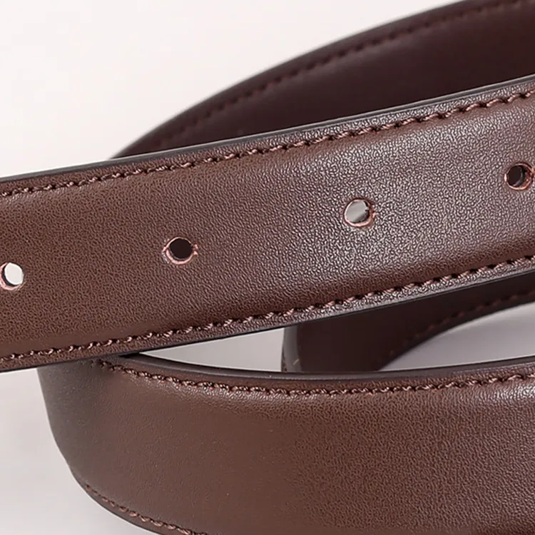 YUZHAOLIN Cow Split Leather Belts Women's Width 3CM-5