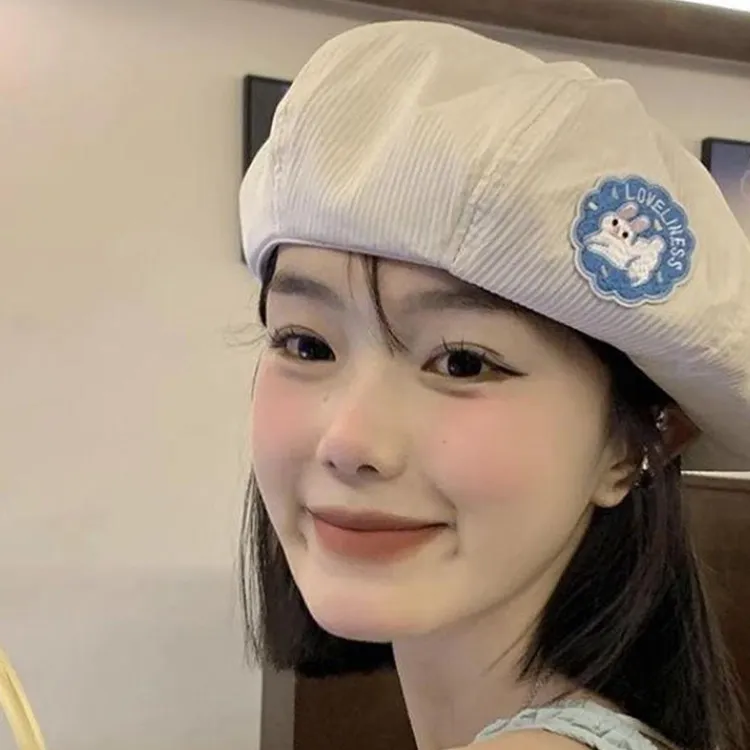 YUZHAOLIN Acrylic Berets Women's-2