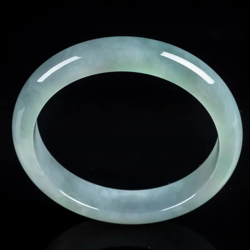 PUPAN Ice Glutinous Jadeite Bangles Unisex-2