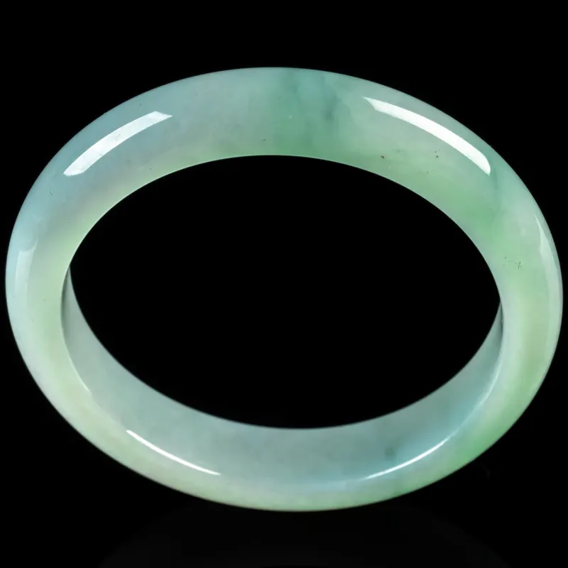 PUPAN Ice Glutinous Jadeite Bangles Women's-2