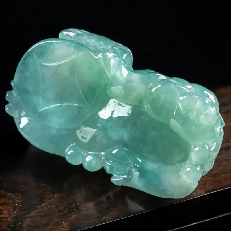 PUPAN Ice Glutinous Jadeite Pendants Unisex-4