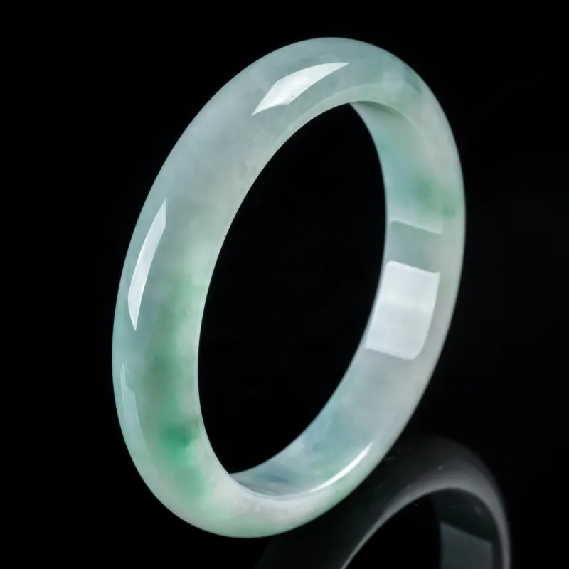 PUPAN Glutinous Jade Jadeite Bangles Unisex-2