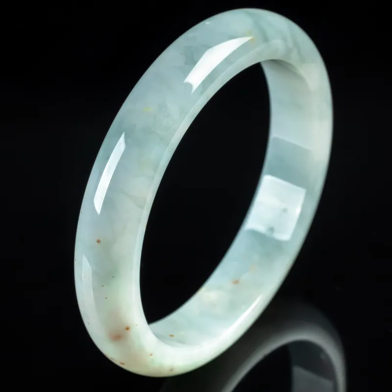 PUPAN Glutinous Jade Jadeite Bangles Women's-1
