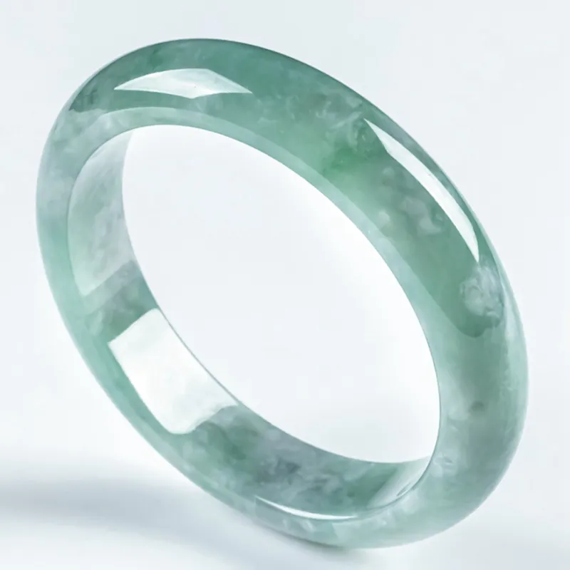 PUPAN Glutinous Jade Jadeite Bangles Women's-3