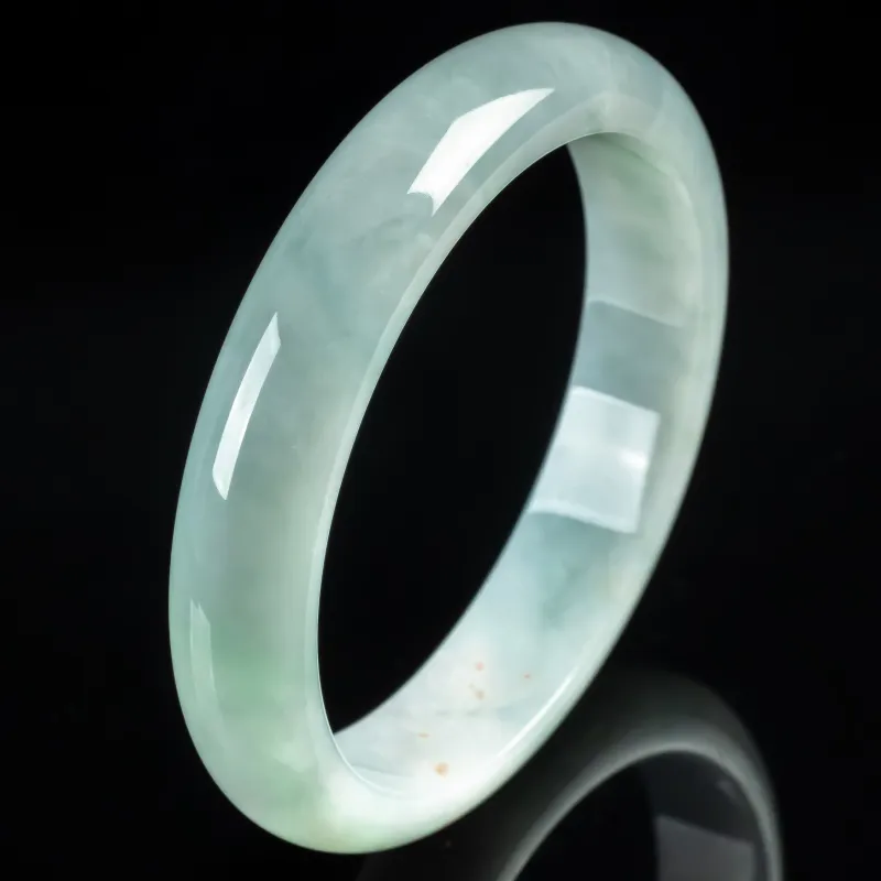 PUPAN Ice Glutinous Jadeite Bangles Women's-2