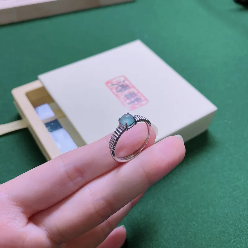 PUPAN Jadeite Rings Women's-1