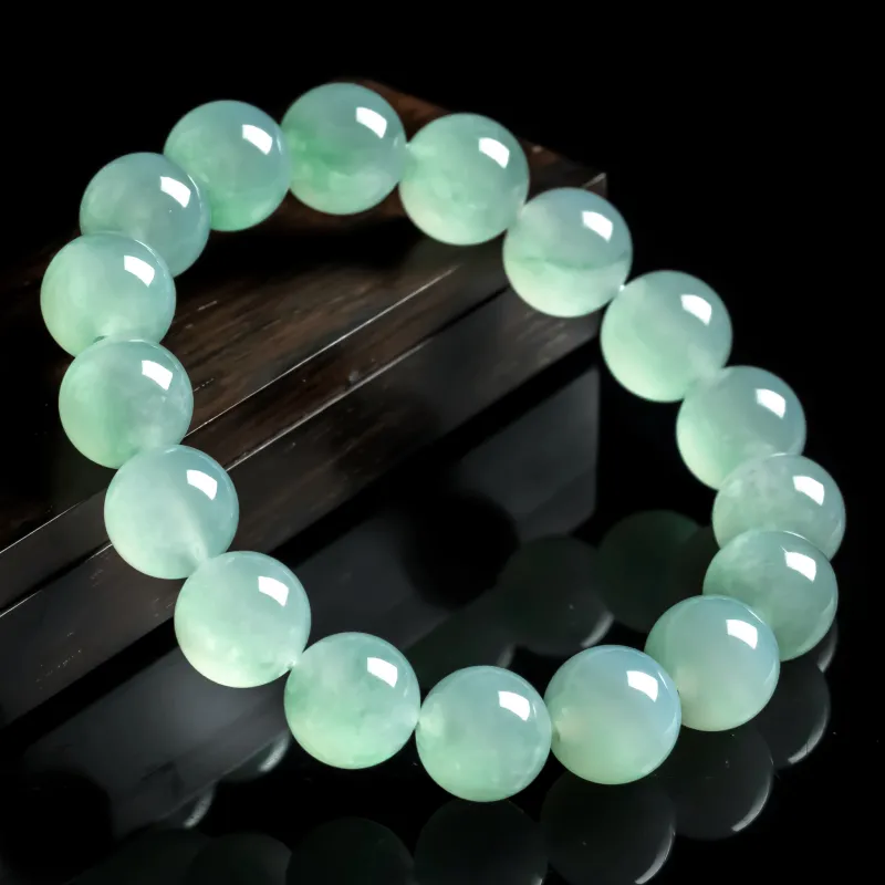 PUPAN Ice Glutinous Jadeite Bracelets Unisex-1