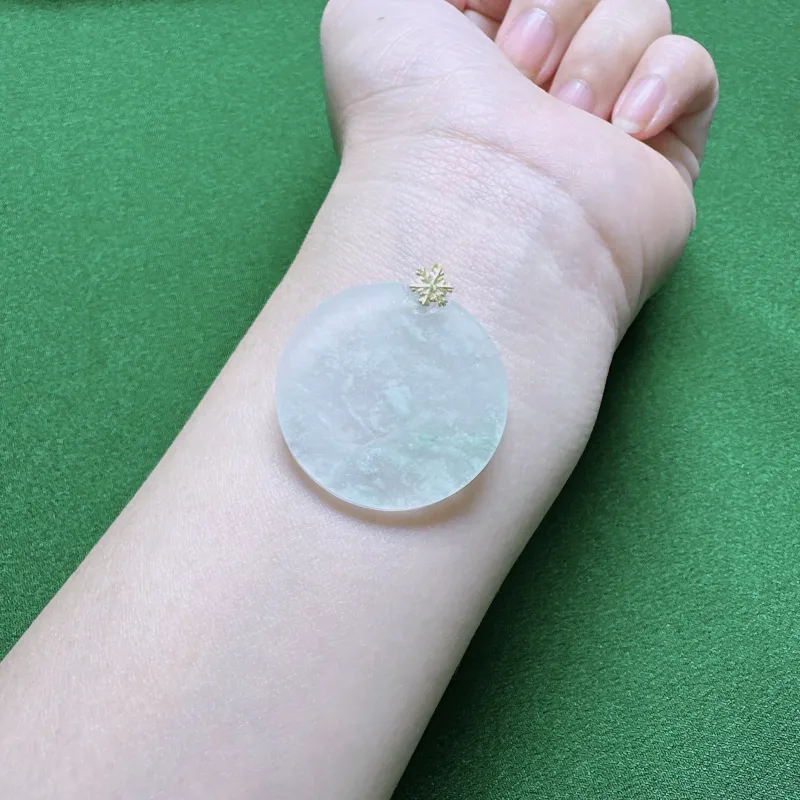 PUPAN Ice Type Jadeite Pendants Women's-5