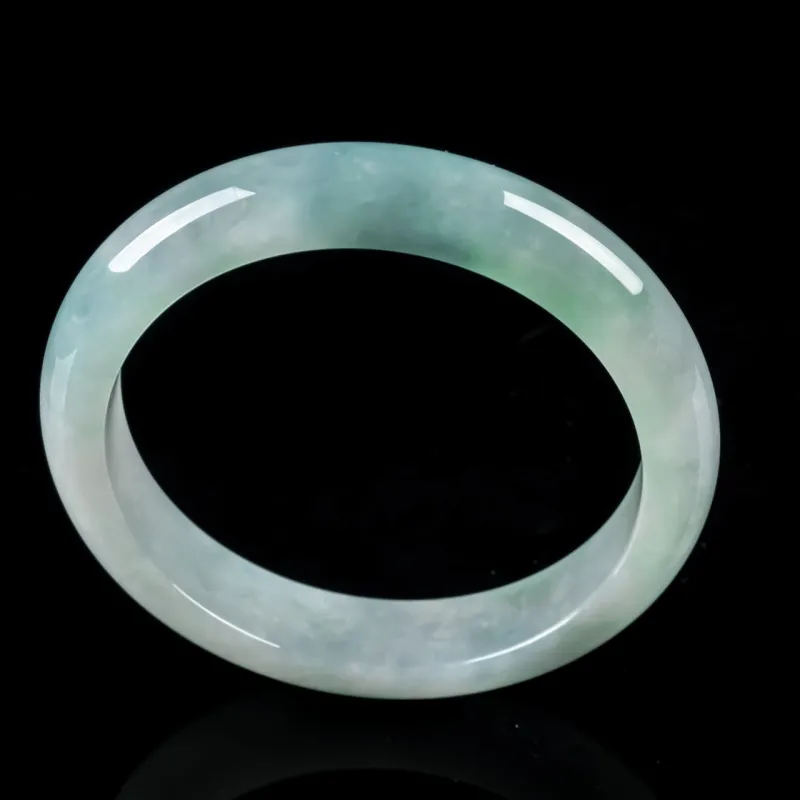 PUPAN Ice Glutinous Jadeite Bangles Unisex-2