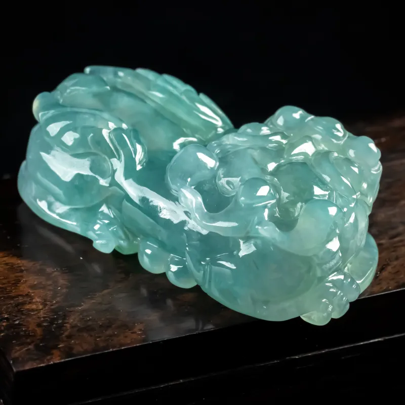 PUPAN Ice Glutinous Jadeite Pendants Unisex-3