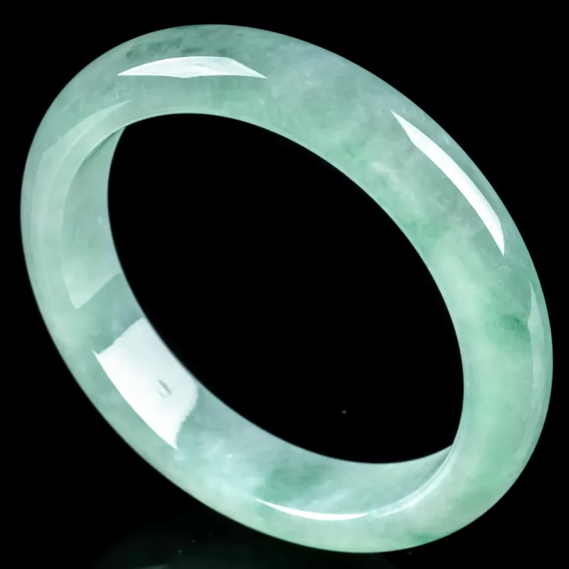 PUPAN Glutinous Jade Jadeite Bangles Women's-2