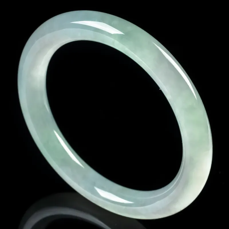 PUPAN Glutinous Jade Jadeite Bangles Women's-1