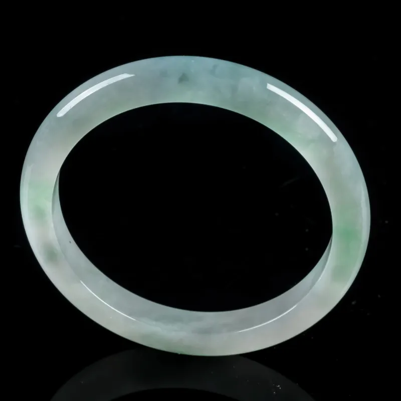 PUPAN Glutinous Jade Jadeite Bangles Unisex-3